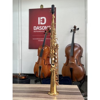 Sax Soprano Dolphin Laqueado Si Bemol